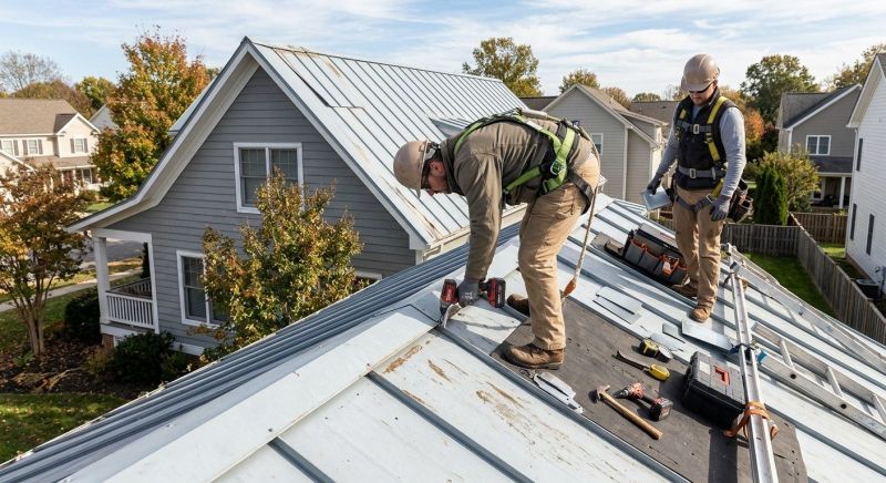 Metal Roof Repair in Prince William County, VA
