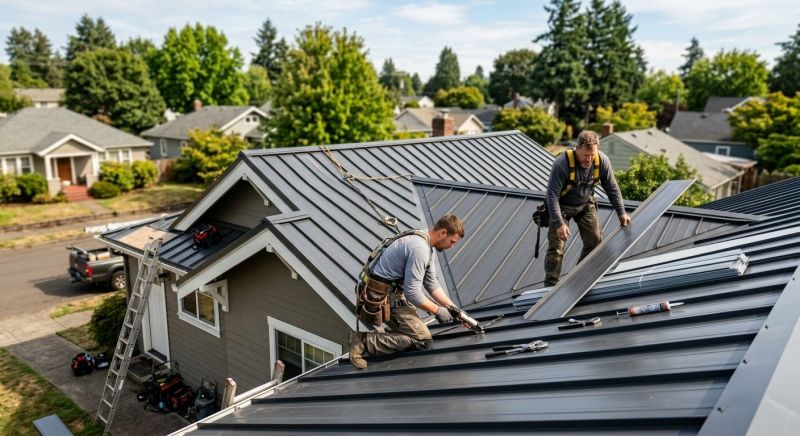 Metal Roof Repair in Remington, VA