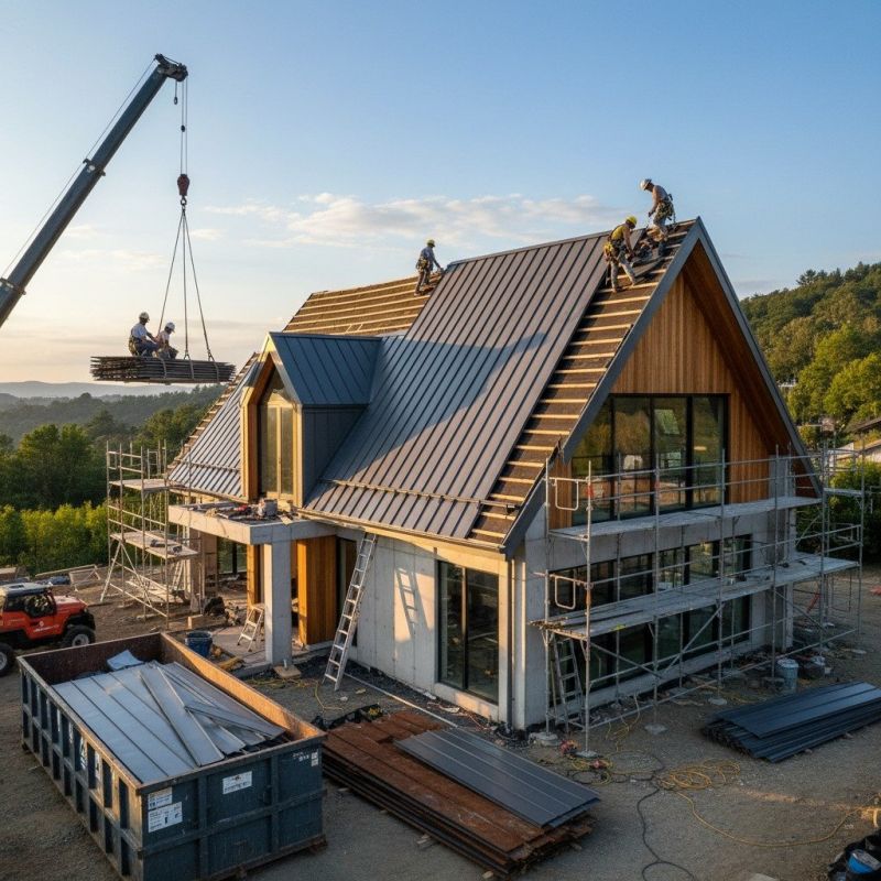 Metal Roof Replacement in Triangle, VA