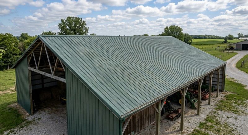 Pole Barn Roof Repair in Nokesville, VA