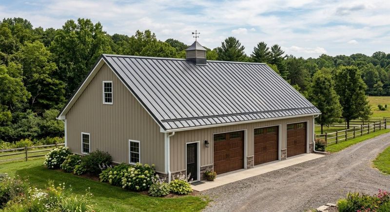 Pole Barn Roof Repair in Port Royal, VA