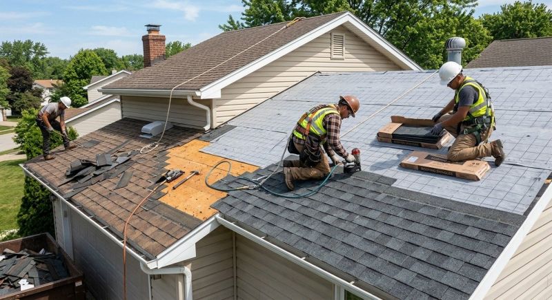 Ridge Cap Replacement in Stafford County, VA