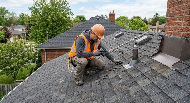 Roof Damage Inspection in Dumfries, VA