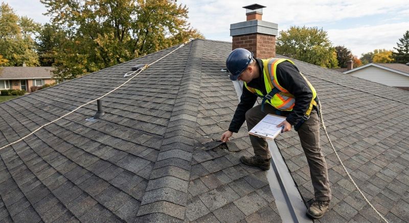 Roof Damage Inspection in Stafford County, VA
