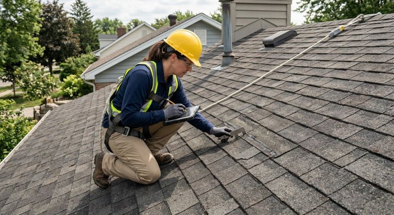 Roof Damage Inspection in Spotsylvania County, VA