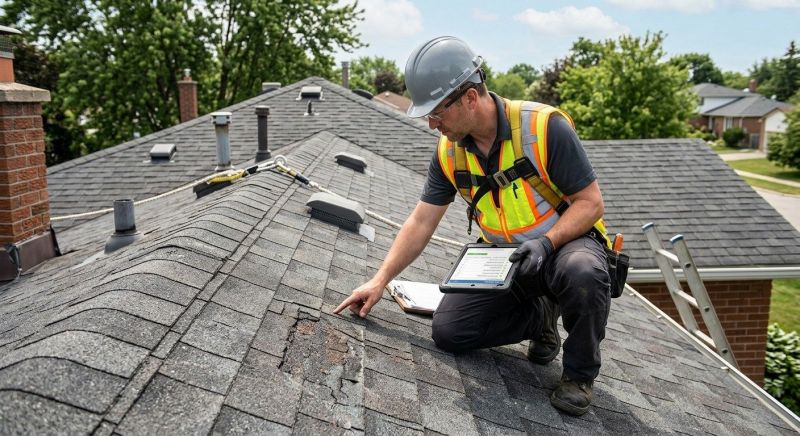 Roof Damage Inspection in Spotsylvania, VA