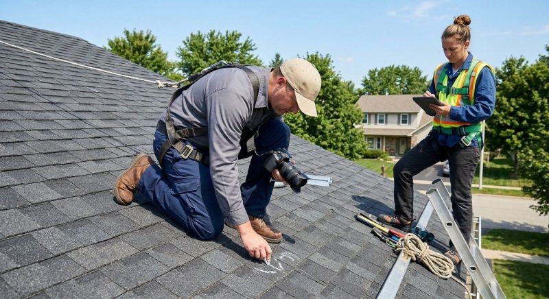 Roof Damage Inspection in Spotsylvania, VA