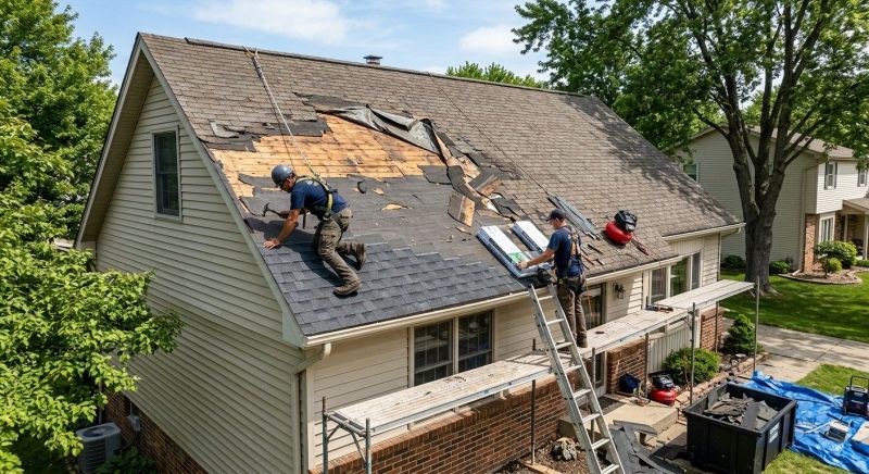 Roof Damage Repair in Bristow, VA