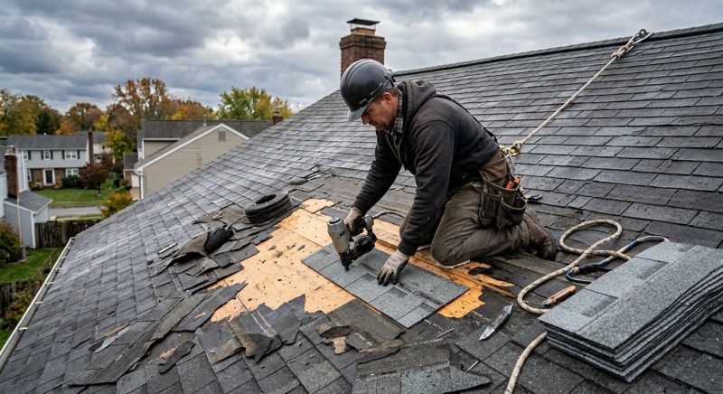 Roof Damage Repair in Stafford County, VA