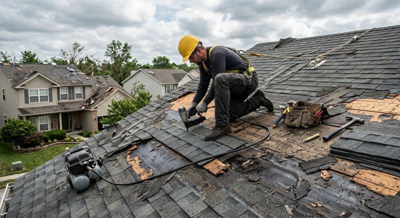 Roof Damage Repair in Springfield, VA