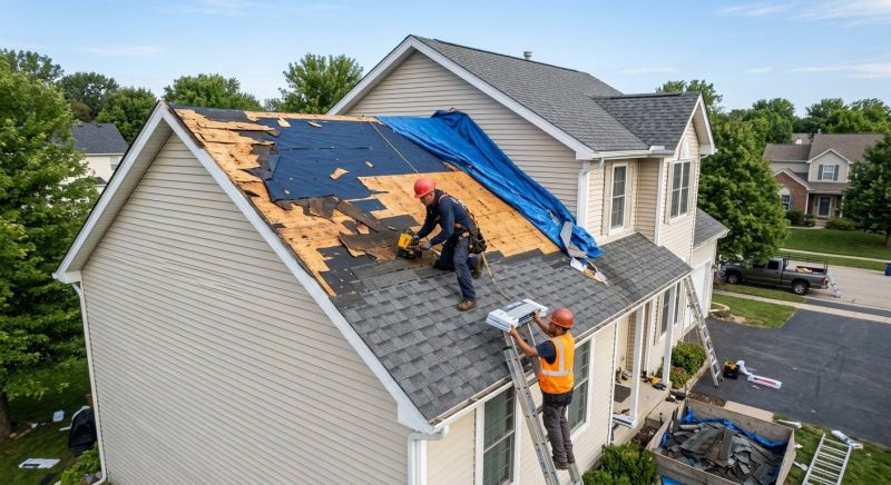 Roof Damage Restoration in Triangle, VA