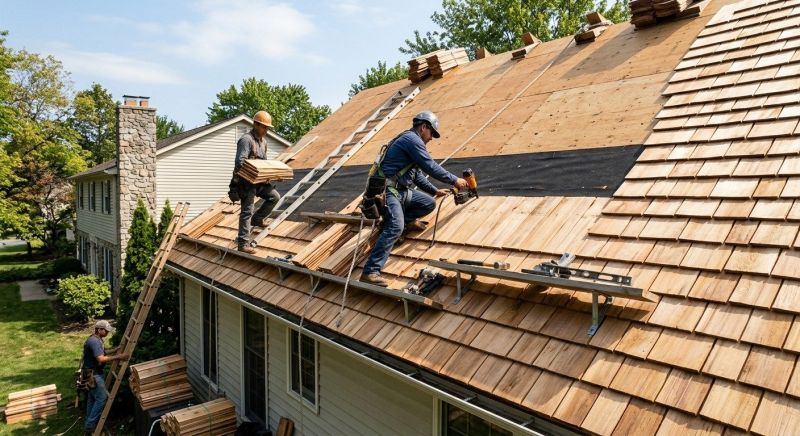 Shake Roof Replacement in Burke, VA