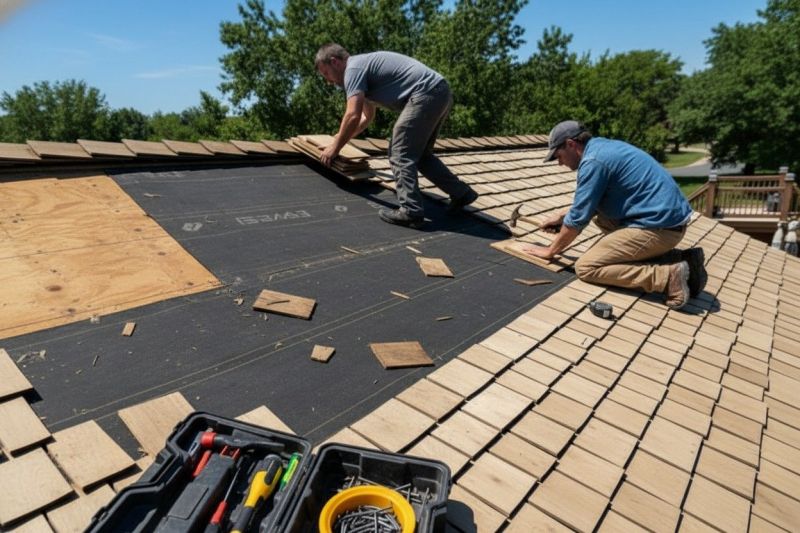 Shake Shingle Repair in King George, VA