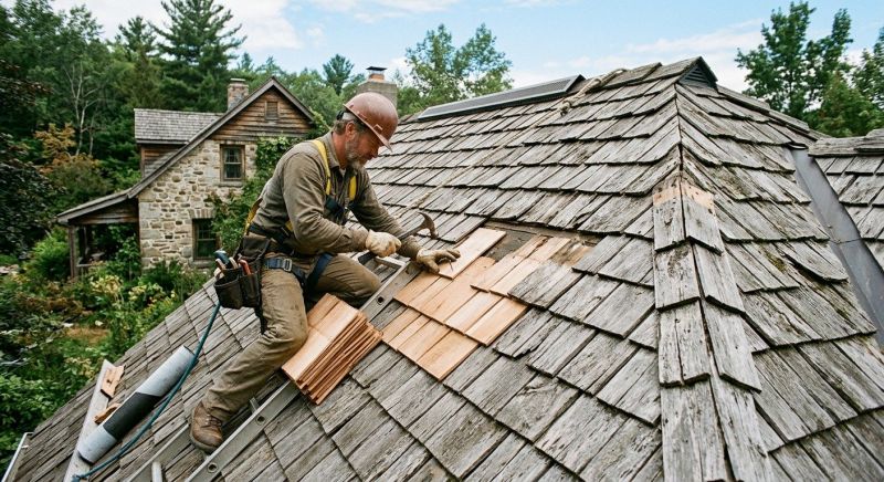 Shake Shingle Repair in Stafford County, VA