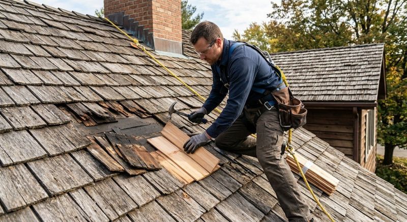 Shake Shingle Repair in Stafford, VA