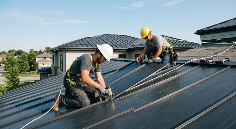 Sheet Roofing Installation in Clifton, VA