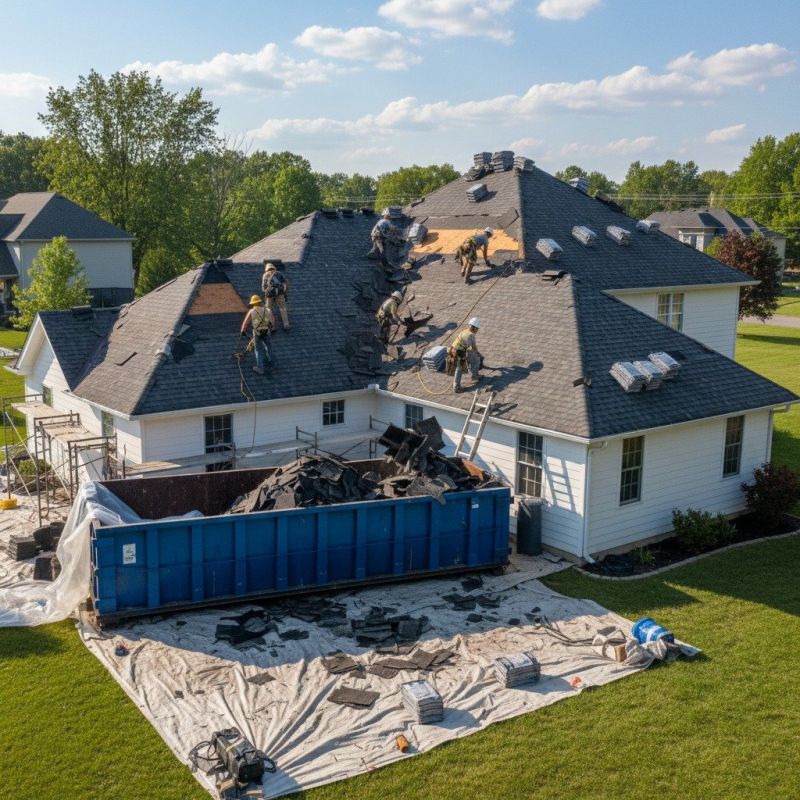 Shingle Roof Replacement in Dumfries, VA