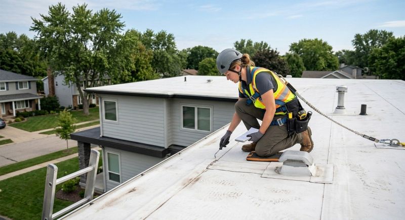 Single Ply Roof Inspection in Stafford County, VA