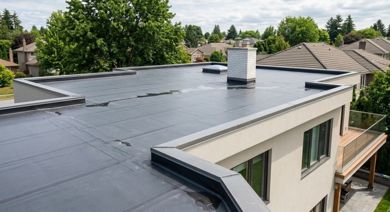 Single Ply Roof Installation in Port Royal, VA