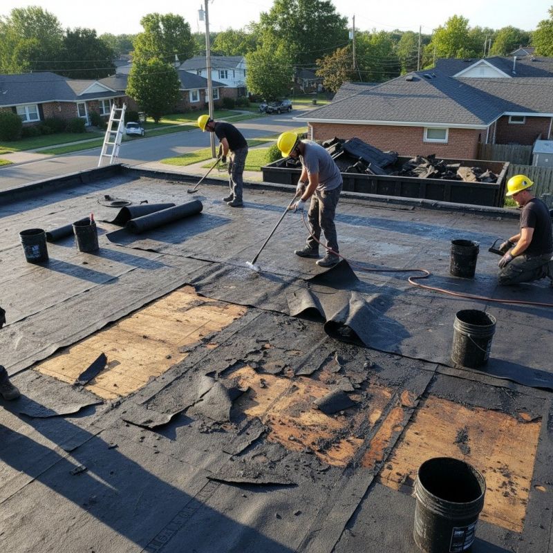 Single Ply Roof Repair in Spotsylvania, VA