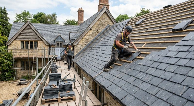 Slate Roof Construction in Indian Head, MD
