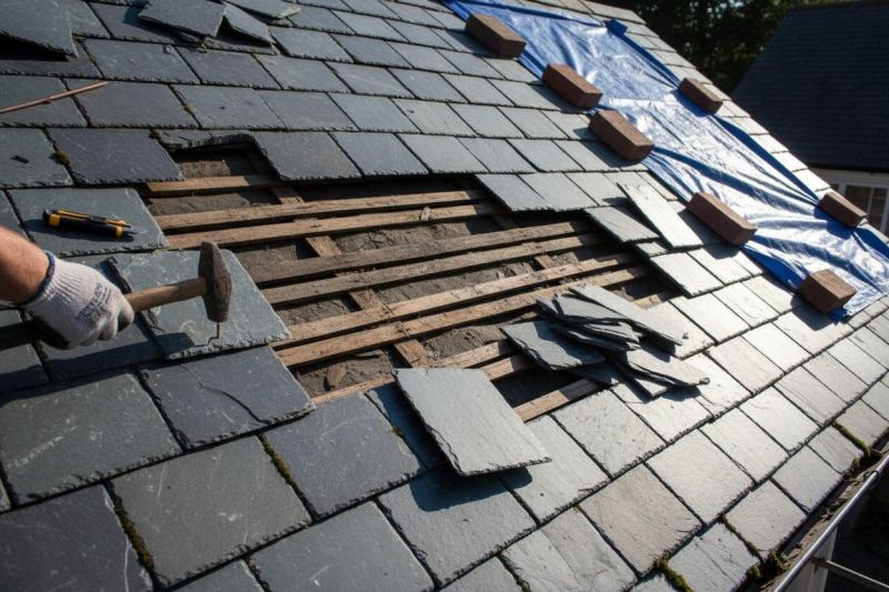 Slate Roof Repair in Spotsylvania County, VA