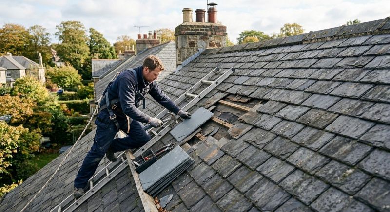 Slate Roof Repair in Springfield, VA