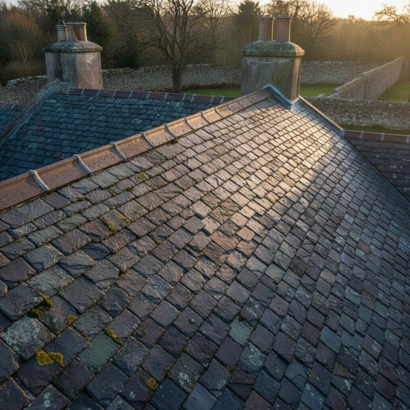 Slate Roof Replacement in Clifton, VA