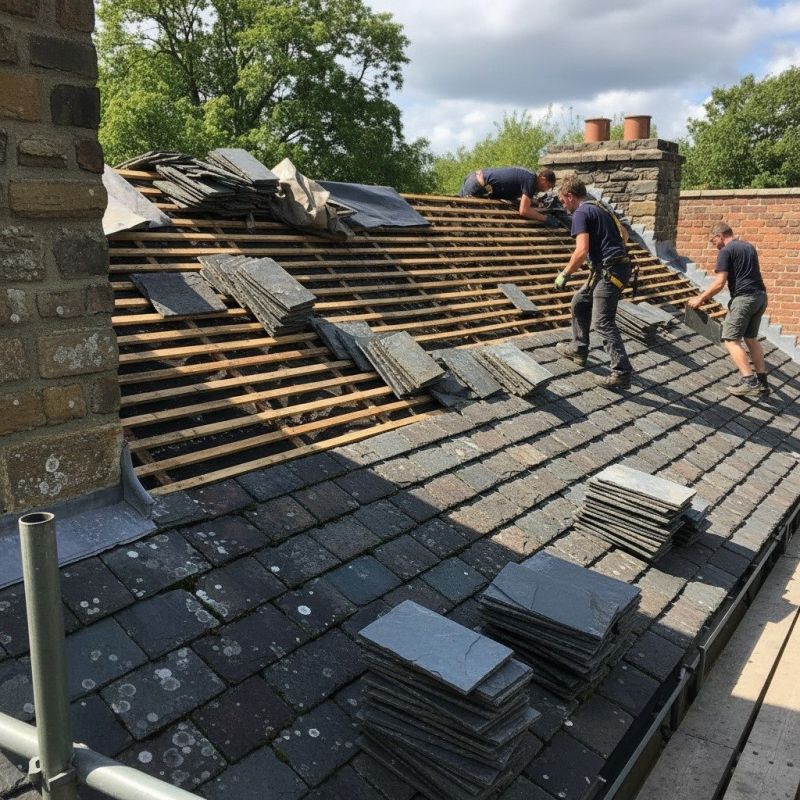 Slate Roof Replacement in King George, VA