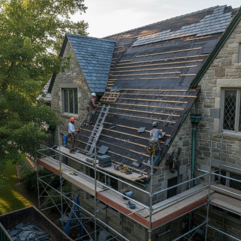 Slate Roof Replacement in Lorton, VA