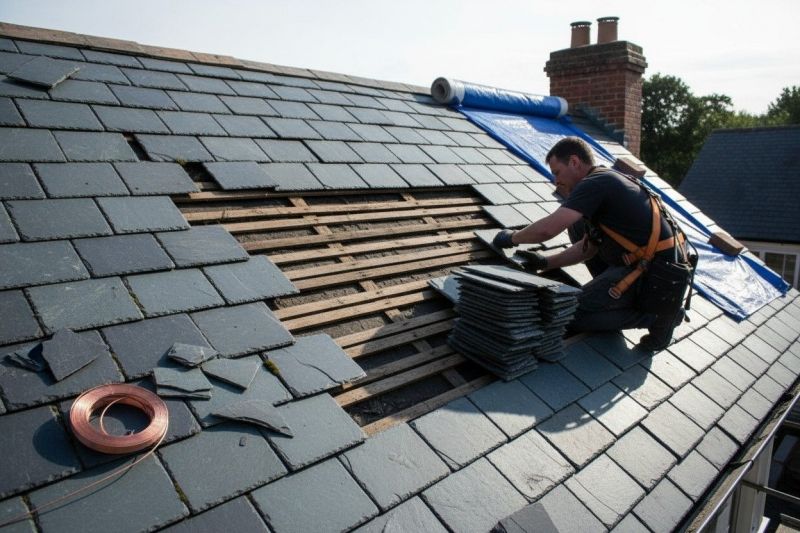 Slate Shingles Repair in King George, VA