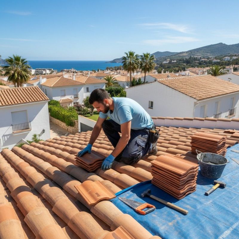 Spanish Tile Roof Repair in Stafford County, VA