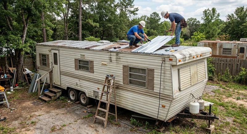 Standing Seam Roof Repair in Stafford County, VA