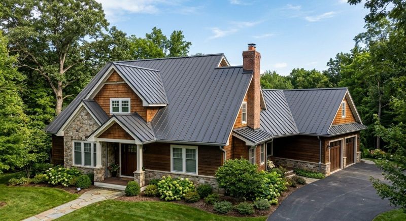 Steel Roof Replacement in Clifton, VA