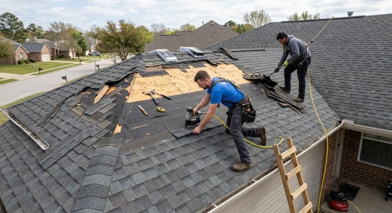 Storm Damage Roof Repair in Springfield, VA