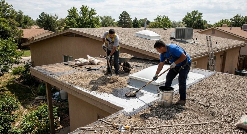 Tar And Gravel Roof Repair in Bristow, VA