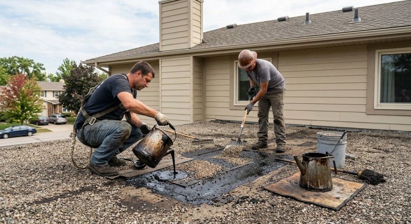 Tar And Gravel Roof Repair in Burke, VA