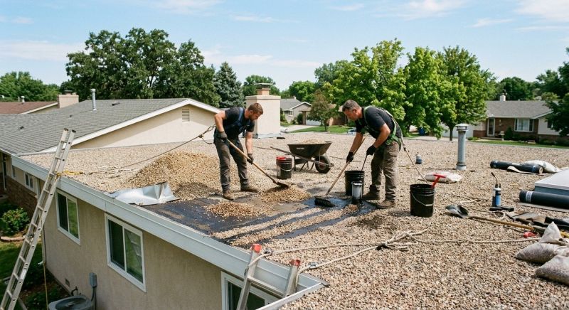 Tar And Gravel Roof Repair in Burke, VA