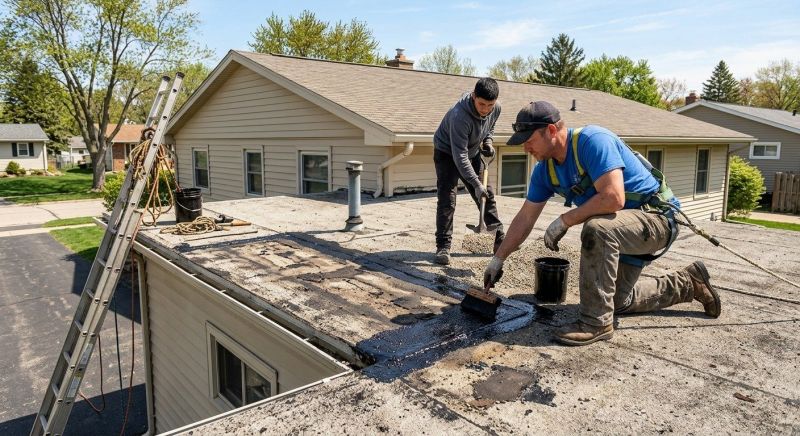 Tar And Gravel Roof Repair in Port Royal, VA