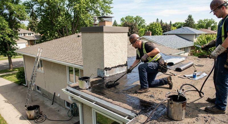 Tar And Gravel Roof Repair in Prince William County, VA