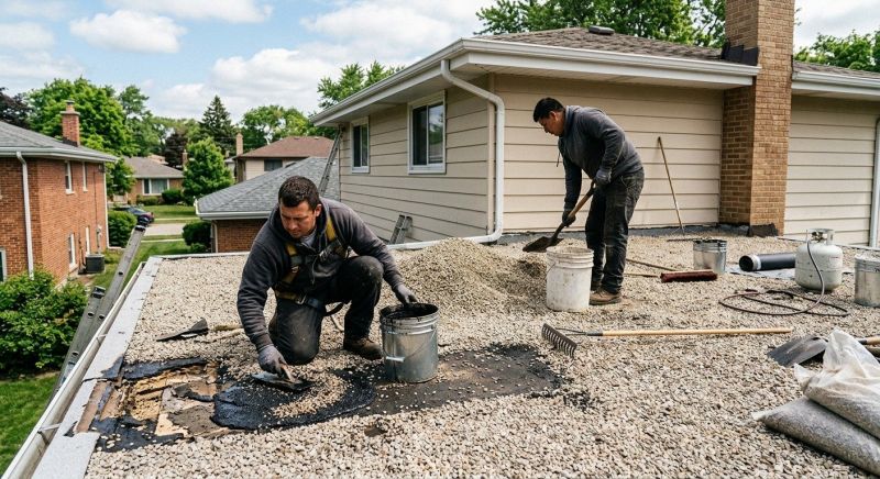 Tar And Gravel Roof Repair in Warrenton, VA