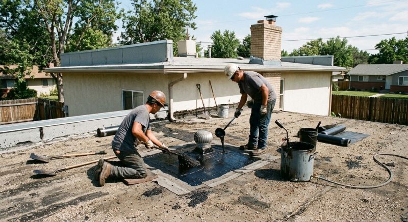 Tar Roof Repair in Catlett, VA