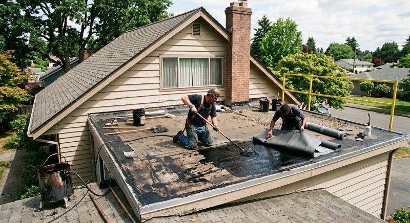 Tar Roof Repair in Port Royal, VA
