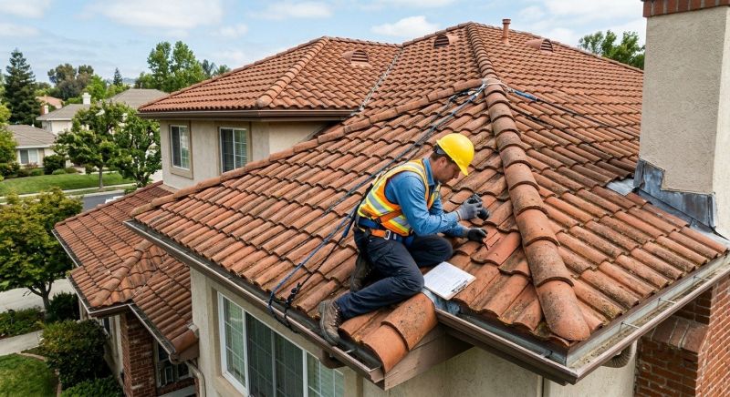 Tile Roof Inspection in Stafford County, VA