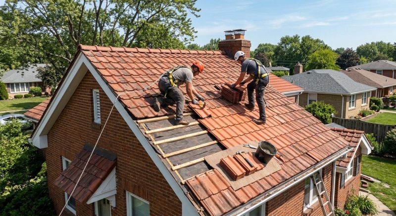 Tile Roof Repair in Bristow, VA