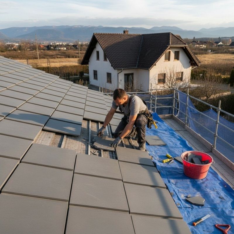 Tile Roof Repair in Bristow, VA