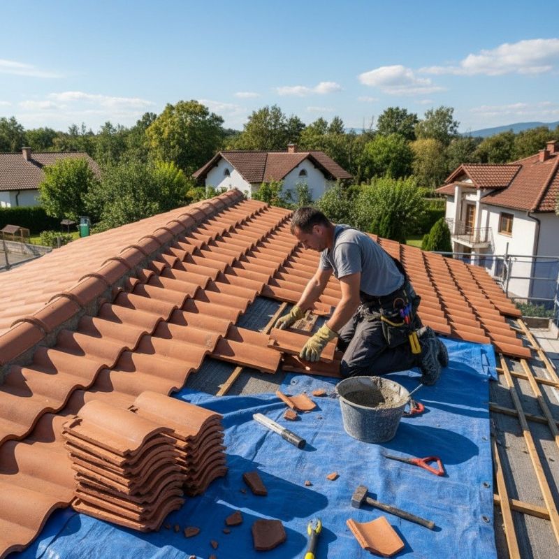 Tile Roof Repair in Burke, VA