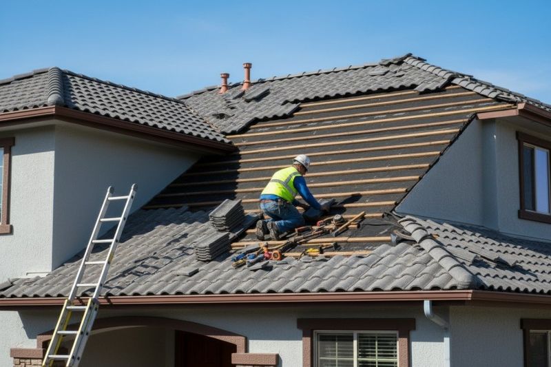 Tile Roof Repair in Dumfries, VA