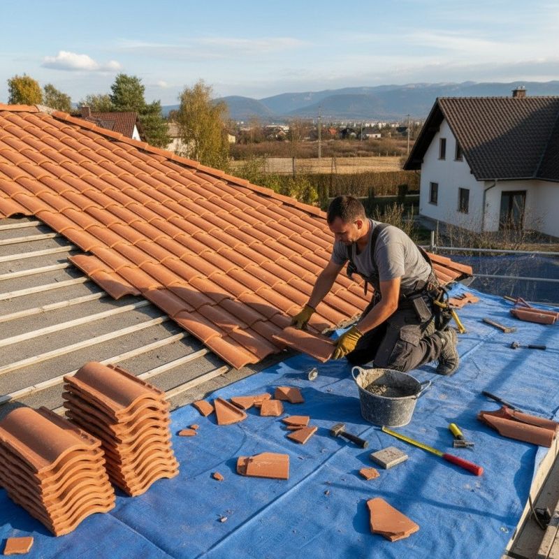 Tile Roof Repair in King George, VA