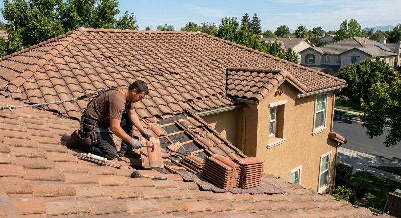 Tile Roof Repair in Woodbridge, VA